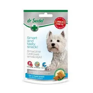 Dr Seidel suņu lutinājums Smakołyki — Fresh Breath 90 g