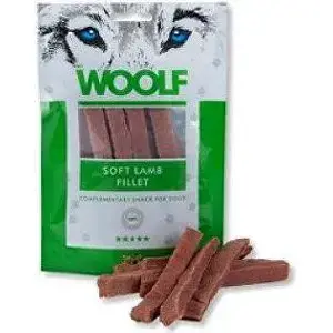 Brit WOOLF SNACK Soft Lamb Fillet 100 g — лакомство для собак, мягкая вырезка ягнёнка