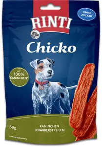 Лакомство для собак RINTI Chicko Rabbit, вкус кролика, для взрослых, 60 г, без сахара
