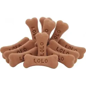 Лакомство для собак LOLO PETS CLASSIC Classic Ciastka — шоколадные косточки, размер M, 3 кг