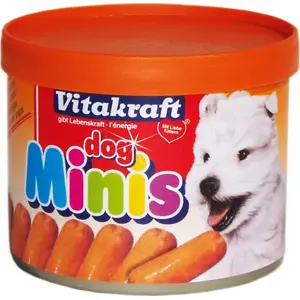 Сосиски для собак Vitakraft Parówki MINIS 120 г — мягкие лакомства для дрессировки