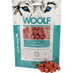 Корм для собак Brit Woolf Duck Chunkies 100 г — кусочки с уткой, 100 г
