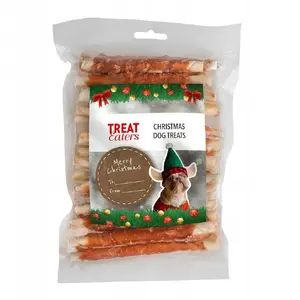 Suņu barība JetWorld Twisted chicken 350 g — mitrā barība ar vistu, 350 g