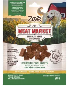 Влажный корм для собак TREFL Zoe Meat Market кусочки с мясом крокодила, 90 г