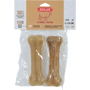 Жевательная кость для собак ZOLUX ZOLUX Kość prasowana 10 cm x 2, прессованные лакомства