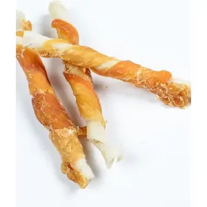 Лакомство для собак ALDA G268 Кабанос свернутый с куриным мясом 100 г