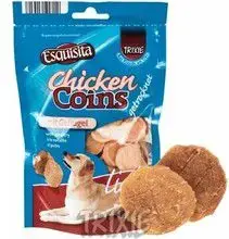 Лакомства для собак Trixie Chicken Coins 100 г — монетки из мяса птицы