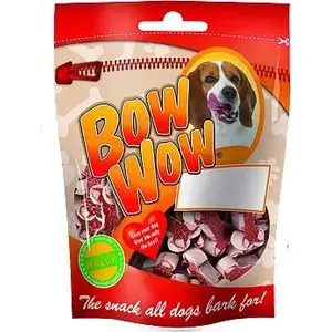 Suņu kārums Bow Wow BOW WOW Kosteczki wołowe 80g — liellopu gaļas nūjiņas