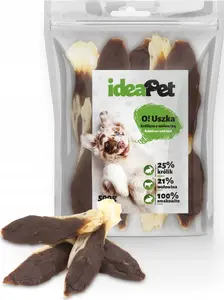 Suņu barība IdeaPet IDEAPET 500 g — Uszka królicze z wołowiną