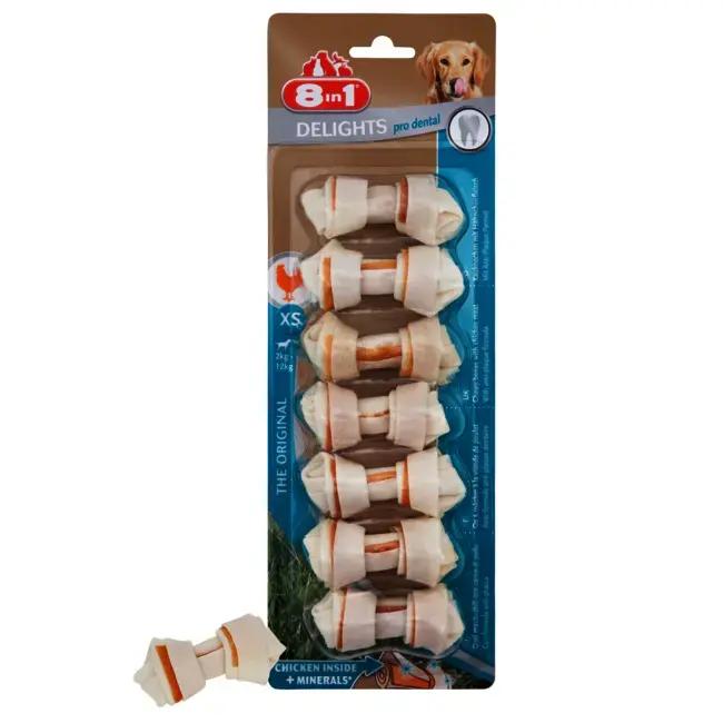 8in1 Delights Pro Dental курица — дентальное лакомство Photo 4