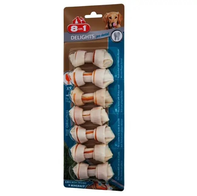 8in1 Delights Pro Dental курица — дентальное лакомство Photo 5