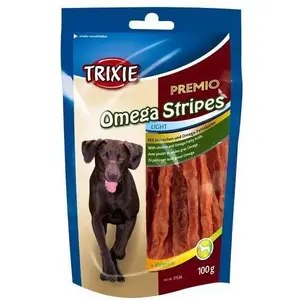 Лакомство для собак Trixie Premio Omega Stripes Kurczak 100 г — куриные полоски для дрессировки