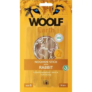 Suņu gardums WOOLF Woolf Earth Noohide Stick Truša gaļa Izm. S 85 g