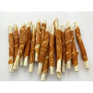 Suņu kārums ALDA G007 kabanos ar lasi un mencu, 500 g
