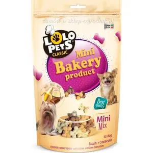 Kinķeti suņiem LOLO PETS CLASSIC Classic Ciastka Zwierzątka mini mix, 350 g folijas doypack