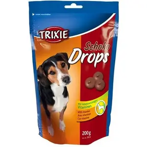 Suns kārums Trixie DROPSY CZEKOLADOWE 200 g, maisiņā