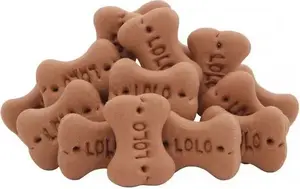 Dog Treats LOLO PETS CLASSIC Classic Ciastka – chocolate bone shape, size S, 17 kg bag