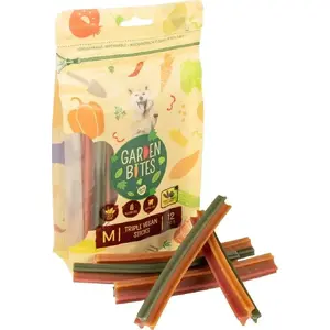 Suņu kārumi Duvo+ Garden Bites Vegan Triple Sticks M 15 cm, 12 gab.