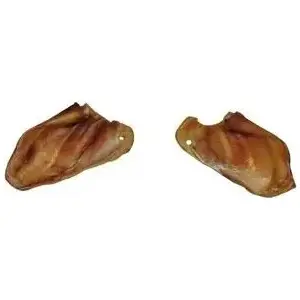 Dog Treat Arami Beef Ear Dark — pack of 25, single-ingredient chew snack for dogs