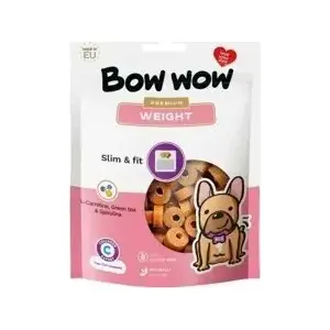 Лакомство для собак MIRA MAR BOW WOW 824 Premium Weight 60г с L-карнитином, зелёным чаем и спирулиной