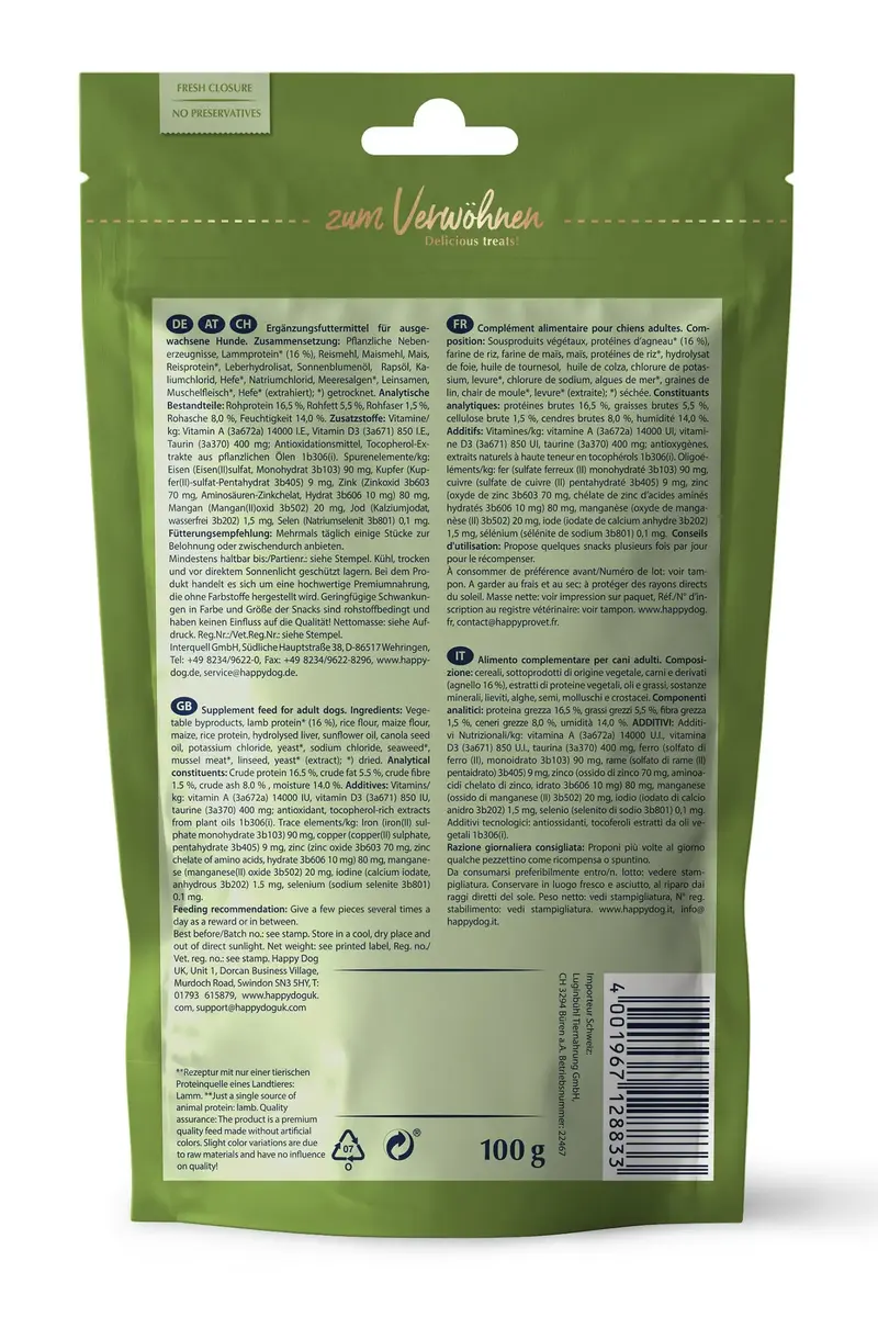 Happy Dog Soft Snack Neuseeland — 100 г для взрослых Photo 2