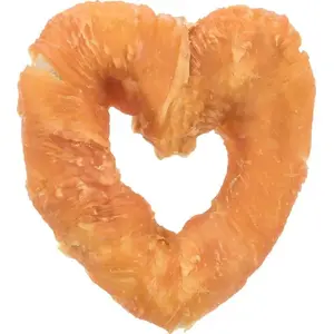 Лакомство для собак Trixie Denta Fun Chicken Heart 70 г, зубочистки для ухода за зубами, упаковка 50 шт.