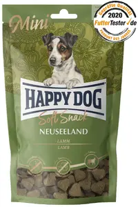 Лакомство для собак Happy Dog Soft Snack Mini Neuseeland 100 г — для взрослых, мини/очень маленькие, без глютена
