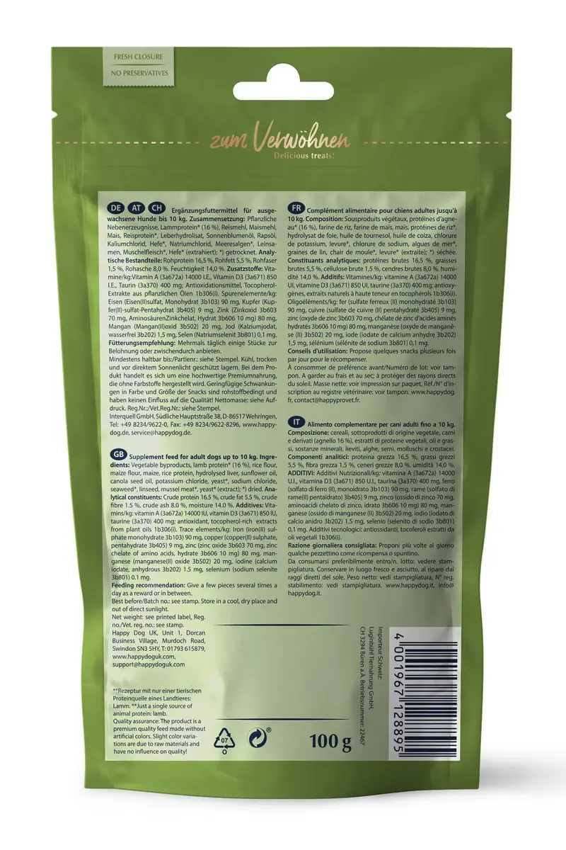 Happy Dog Soft Snack Mini Neuseeland 100 г Photo 2