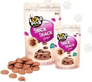 Лакомство для собак LOLO PETS CLASSIC Classic Dropsy шоколадное с витаминами 75 г