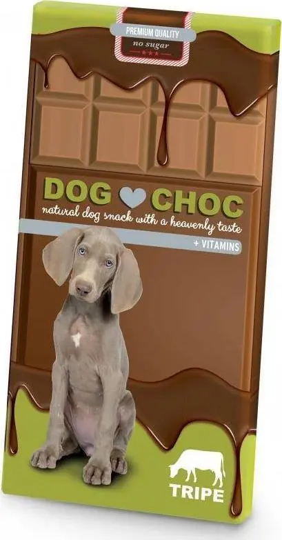 Duvo+ Dog Choc Tripe — лакомство 100 г Photo 2