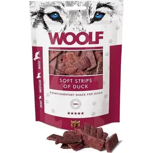 Сухой корм для собак Brit WOOLF 100 г Soft Stripe Duck — порционный сухой корм с уткой