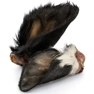 Arami Beef Ear with Fur — single dog chew treat, natural 1 pc