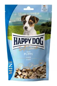 Лакомство для щенков Happy Dog Soft Snack Mini Puppy с ягненком и рисом 100 г