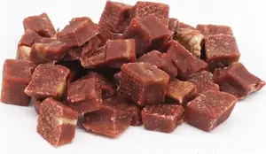 Suņu barība IdeaPet 500 g — kubiņi ar liellopa gaļu un zivīm