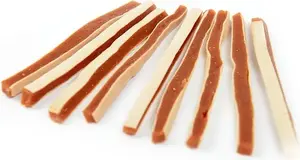 Корм для собак ALDA Sandwich говяжьи полоски с рыбой 500 г
