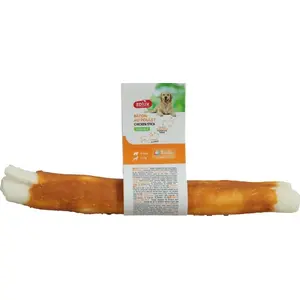 Жевательная палочка для собак MACED, обернутая курицей, 25 см