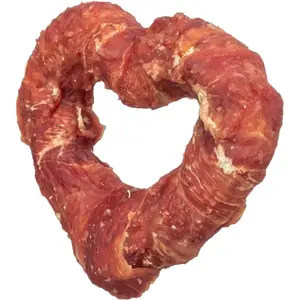 Жевательные дентальные лакомства для собак Trixie Denta Fun Heart, коробка 50 шт. по 70 г