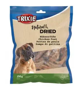 Mutes kopšanas uztura piedeva Trixie TRIXIE Chicken Feet 250 g suņiem