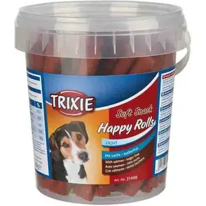 Мягкие лакомства для собак Trixie Happy Rolls 500 г — жевательные роллы для ухода за зубами