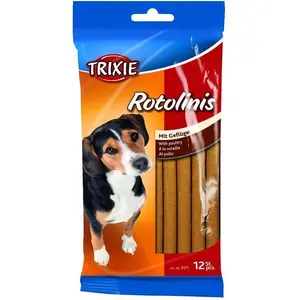 Trixie лакомство для собак PRZYSMAK DROBIOWY ролл 120 г — птица, жевательная закуска