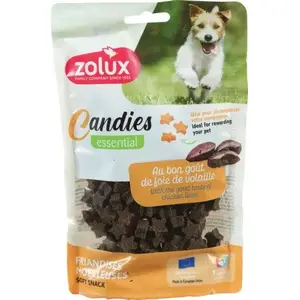 Мягкие тренировочные лакомства для собак DINGO CANDIES звёздочки с печенью 150 г