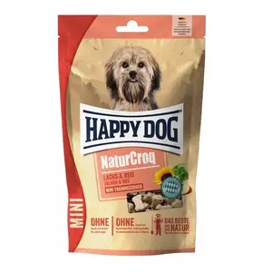 Сухой лакомство для собак Happy Dog NaturCroq Mini Snack Лосось и Рис 100 г
