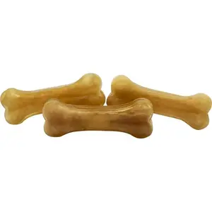hau & miau прессованная кость для собак 10 см, 3 шт., 90 г в упаковке