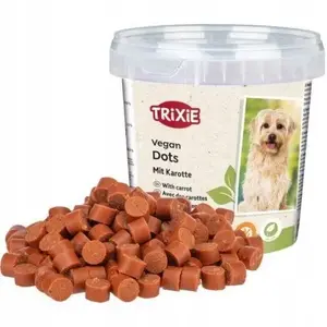 Suņu našķi Trixie Vegan Soft Snack Dots 200 g — mīkstas vegāniskas atlīdzības
