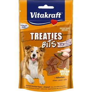 Лакомство для собак Vitakraft Treaties Bits с курицей 120 г