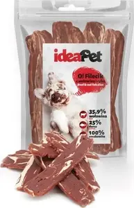 Suņu barība IdeaPet IDEAPET 500 g — Fileci ar liellopa gaļu un zivīm