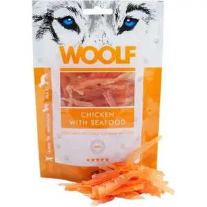 Сухой корм для собак Brit WOOLF 100 г курица и морепродукты