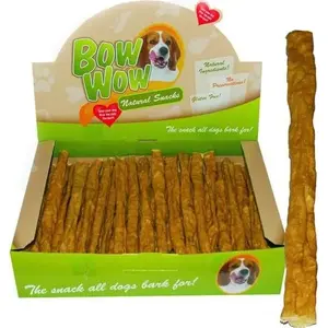 Лакомство для собак MIRA MAR Bow Wow Rurki z Juką (50 шт) — трубочки с юккой, упаковка 50 шт