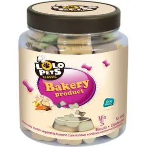 Лакомства для собак LOLO PETS CLASSIC Classic Ciastka набор косточек в банках S — 210 г
