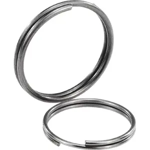 Key ring Dedra K0367.28 — stainless steel, diameter 28 mm